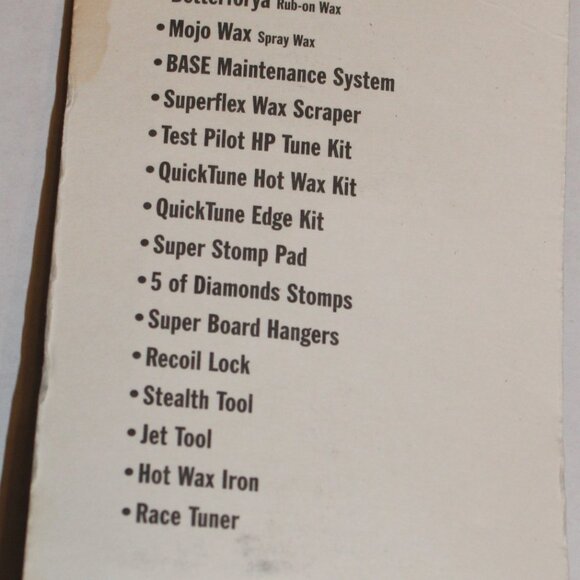 Test Pilot Performance Parts Super Board Hangers PN 10070 Made in USA Snowboard - Picture 6 of 8